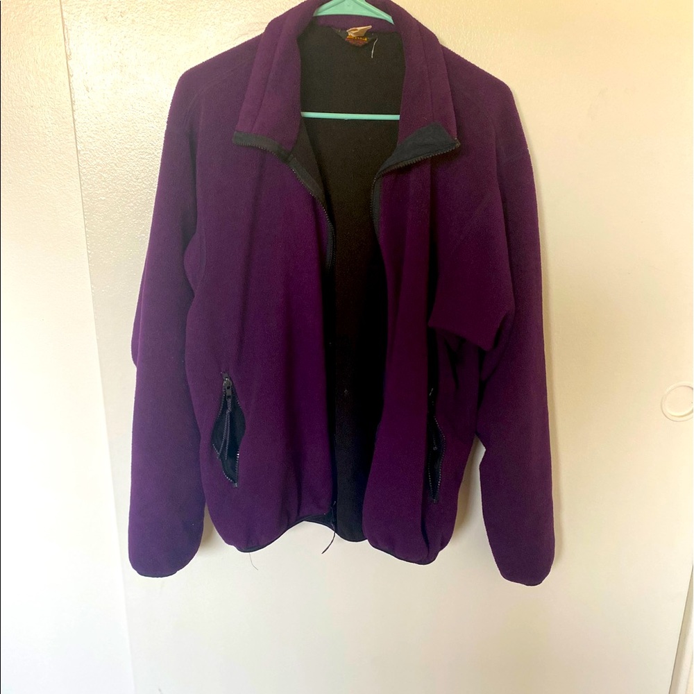 REI POLARTEC Dark Purple Jacket